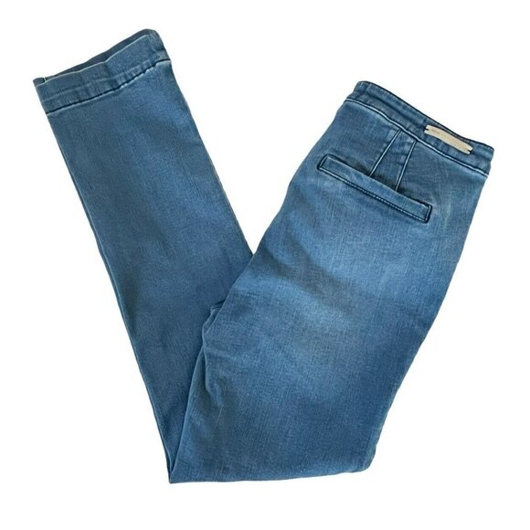 ANTHRO Pilcro and The Letterpress Jeans High Rise Blue Denim Leggings 26 - Picture 12 of 12